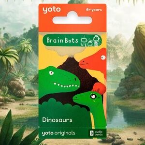 BrainBots Dinosaurs Yoto Audio Cards